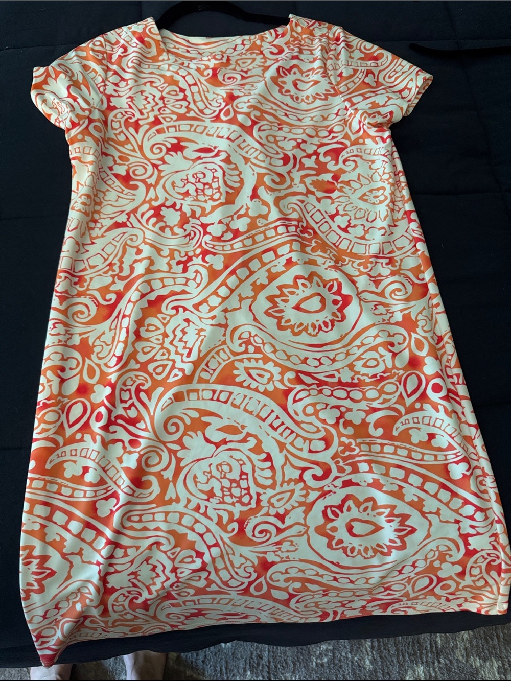Jude Connally Ella size S coral/white Paisley
